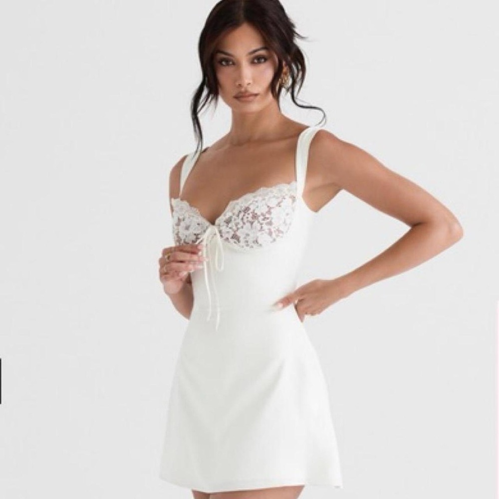 House of CB Adriana Ivory Dress Plus Cup size XS
